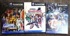 ゲームキューブ　ガンダム3本セット
