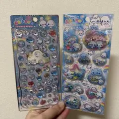 新品 正規品 あわわちゃん プチドロップステッカー シール スパンコール