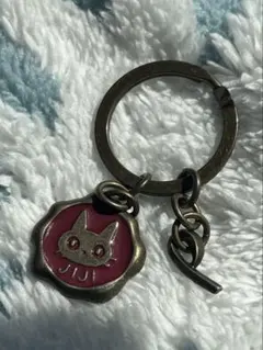 希少 魔女の宅急便 ジジ ジブリ キーホルダー キーリング 平成レトロ