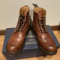 【中古美品】トリッカーズの女性用モールトン・サイズ4-4・ブラウン(濃茶)のサムネイル