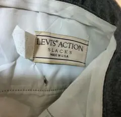 80s Levi's アクションスラックス made in USA