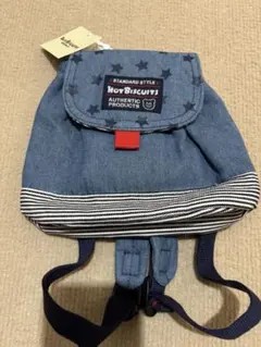 ミキハウス　デニムリュック