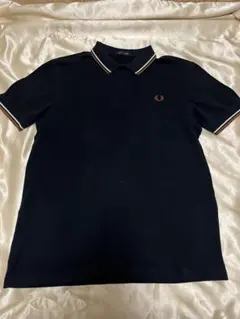 FRED PERRY ポロシャツ ネイビー ティップライン