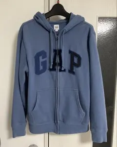 00s OLD GAP ジップパーカー ロゴパーカー