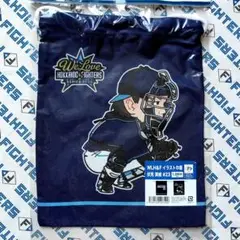 北海道日本ハムファイターズ WLHシリーズ2025 選手グッズ 巾着【伏見寅威】