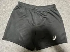 アシックスバレーボールパンツ L ブラック