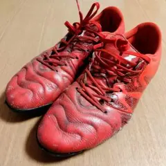 adidas サッカーシューズ 赤 27cm