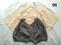 ベビー袴 セパレート 袴ロンパース 90