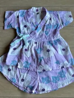 seraph セラフ 甚平 花柄 キッズ