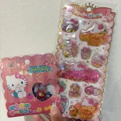《正規品》キラキラウォーターinシール おはじきシールフレーク ハローキティ