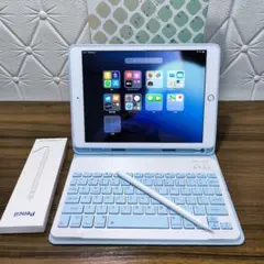 iPad 第7世代 Wi-Fi 128GB ケースとキーボード、タッチペン