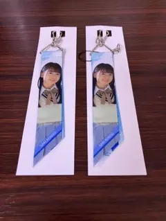 AKB48 近藤沙樹 18期生昇格記念LIVE リボンキーホルダー　2個セット
