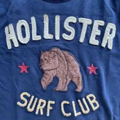Hollister サーフクラブ Tシャツ L ネイビー