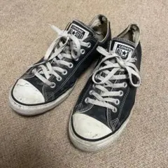 【希少90s】CONVERSE オールスター レザー 黒 28cm ヴィンテージ