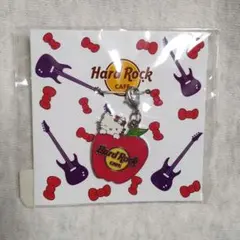 【非売品】ハードロックカフェ 35周年 ハローキティ ファスナーチャーム