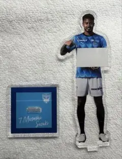 横浜FC 鈴木武蔵　サイン入り支給品ユニフォーム上下 横浜FC 鈴木武蔵 サイン入り支給品ユニフォーム上下 - メルカリ