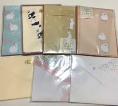 レターセット（4種）＋封筒（3種）