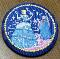 Disney Characters 刺繍缶バッジ ディズニー(シンデレラ)