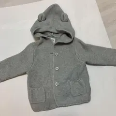 baby GAP くまみみフード付きカーディガン