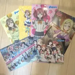 ラブライブ　サンシャイン　クリアファイル　6種