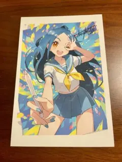 さいとうなおき ART WORKS &ドラマティック画集直筆サイン ポストカード さいとうなおき ART WORKS & ドラマチック作画テクニック 業-NARIWAI-