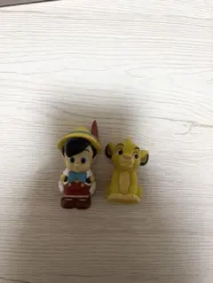 皮諾丘與辛巴的玩偶套組