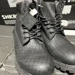 Timberland 6インチ プレミアム 編み込みブラック25.5cm未使用 - メルカリ