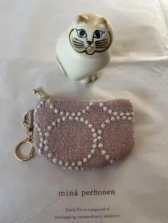 【タイムセール】ミナペルホネン★コロリンキーホルダー小物ポーチ