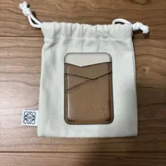 ロエベ シガレットケース タバコケース スエード アナグラムロゴ
