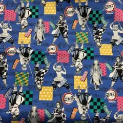 鬼滅の刃　生地 はぎれ　1メートル