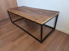 センターテーブル 無垢材 アイアン脚 古材 TIMLESS COMFORT