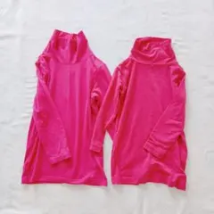 ヒートテック　タートルネック　2着セット