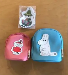 ムーミンポーチ&ネームタグ　リンネル２０２０年３月号付録