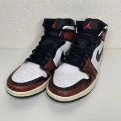 ナイキ エア ジョーダン1 ミッド ウェア アウェイ 25.5cm