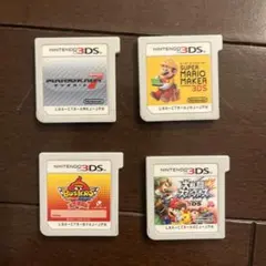 ニンテンドー3DS ゲームソフト 4本セット