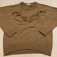 earth music&ecologyフリンジニットアースミュージックエコロジー