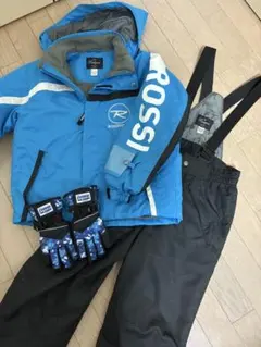 ROSSIGNOL スキーウェアセット 140 手袋付き