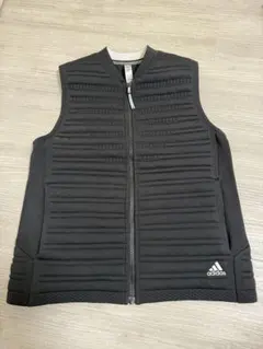 adidas レディース ゴルフ ベスト M 黒