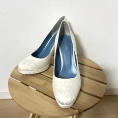 BENIR ウェディングシューズ　37サイズ　ハイヒール
