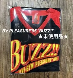 B'z BUZZ!!! Tシャツ PLEASURE '95 B'z Live-Gym Pleasure '95 BUZZ!! ツアーTシャツ - メルカリ