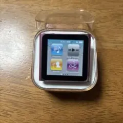 Apple iPod nano 第6世代 ピンク 本体 充電ケーブルのサムネイル
