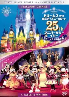 「ドリームス オブ 東京ディズニーリゾート 25thアニバーサリーイヤー」DVD
