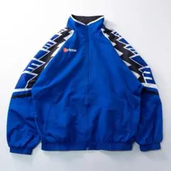 ビンテージ古着90sとろみ 刺繍 ロゴ スポーツ アクティブ ラグランジャケット