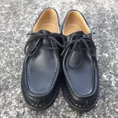 安藤製靴 チロリアンシューズ 黒 - メルカリ