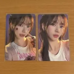 aespa ポップアップ カリナ トレカ ラントレ　2枚　セット