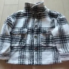チェック柄　コート　SOMETHIN