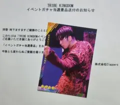 TRIBE KINGDOM トラキン リアルカード 長谷川慎