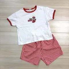 ミニーマウス Tシャツ ショートパンツ 2枚セット