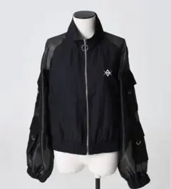 『REFLEM/レフレム』シアーアームナイロントラックジャケット