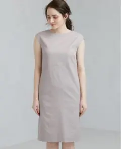 グリーンレーベルリラクシング　ワンピース　モカベージュ